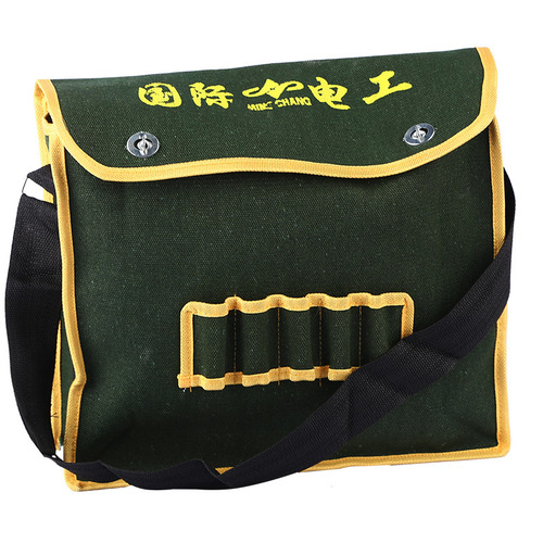 Multifunctional electrician's tool bag electrician's bag carpenter's waist bag men's canvas thickened and wear-resistant repair and installation site