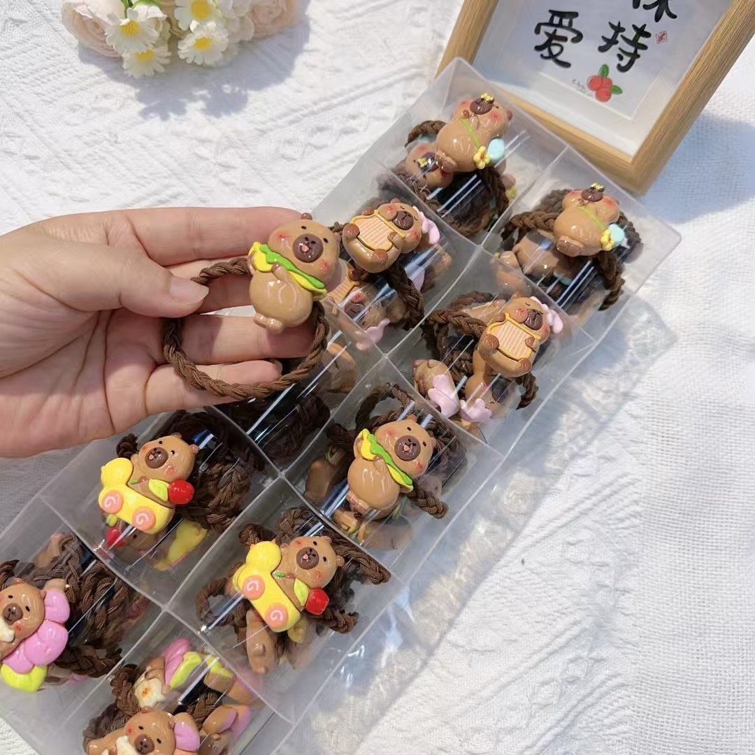 고무줄 22개