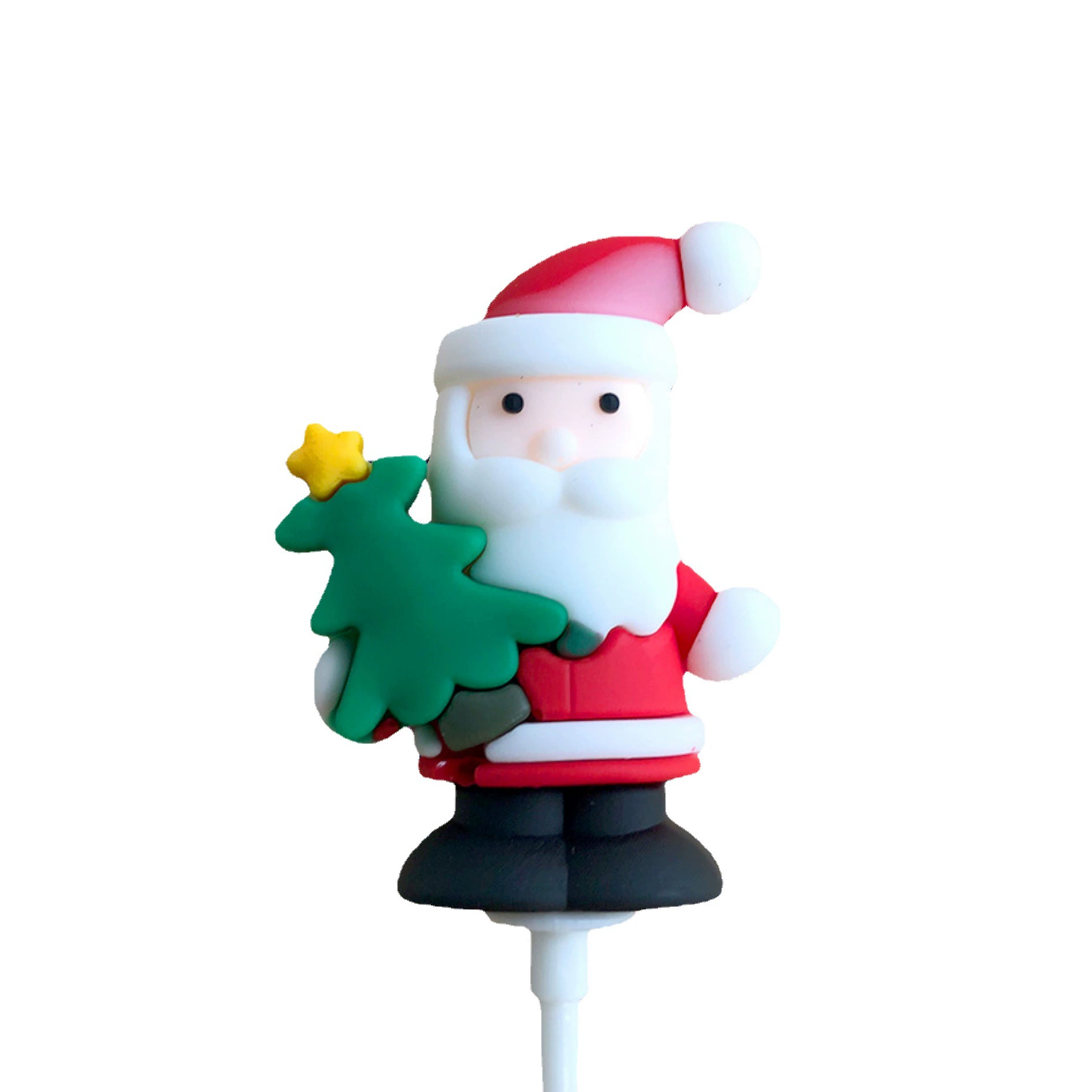 Украшение кクロ-border Рождество мягким клеем, подарок Santa Snowman elk ornaments festive dessert dress