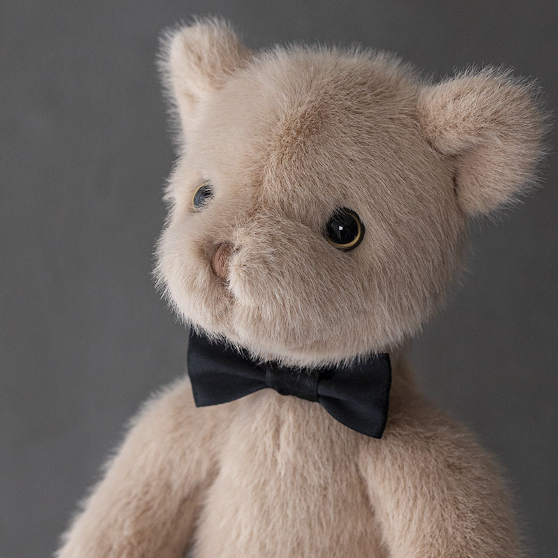 Genuino Dabron romana serie de vacaciones con muñeca de oso 30cm muñeca de peluche se puede enviar en nombre de una pieza