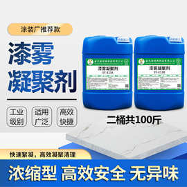 漆雾凝聚剂ab剂 油性漆通用 涂料喷漆房循环水污水处理悬浮凝聚剂