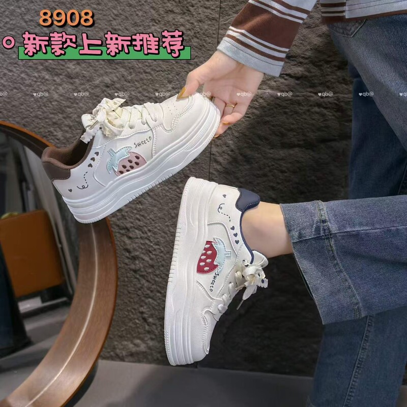 Women's leather running shoes in sizes 35-40, breathable and shock-absorbing, color-blocked, comfortable jogging shoes, sports shoes for autumn