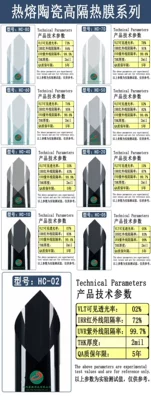 Ceramic Anti-Ultraviolet, Automotive Film - 152m15m-hot-melt-ceramic-high-thermal-insulation-film-series
