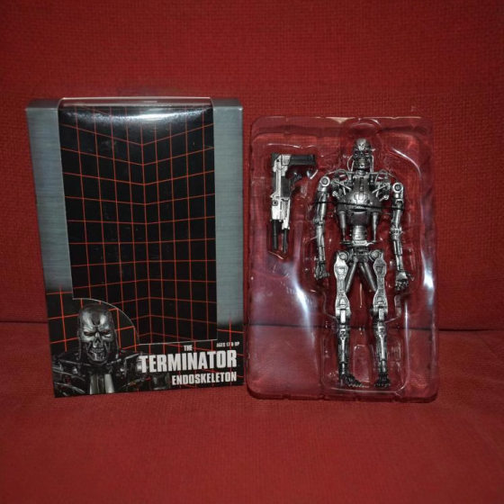 NECA Terminator T800 skeleton future warrior T1000 mechanical hand model boxed