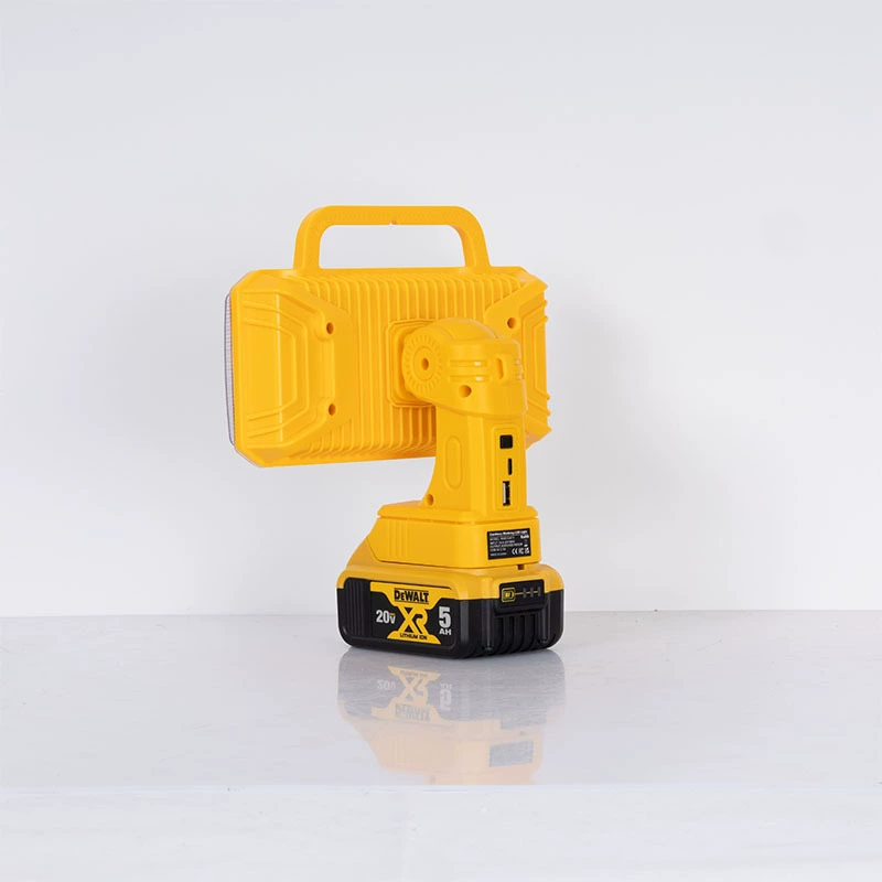 Adjustable compatible spotlight, lithium battery, new collection, 9 inch, 20v