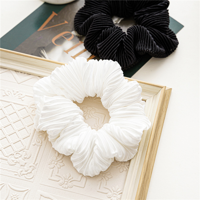 16g Weight Hair Tie Hair Accessories Type 1 Piece Quantity Christmas, Daily, Party, Festival Occasion Cloth Material Christmas Festival Lattice, Solid Color, Snowflake Pattern Autumn Season Women's Gender Cute Style Cute Women's Lattice Solid Color Snowflake Cloth Hair Tie 5