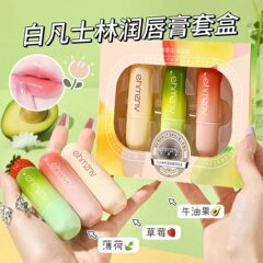 Han Zini ワセリン リップ バーム 保湿保湿リップ バーム フルーティー フレーバー 無色リップ マスク リップ ケア バッチ