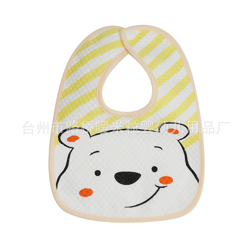 Algodón espacio de algodón capa de aire de dibujos animados lindo babero