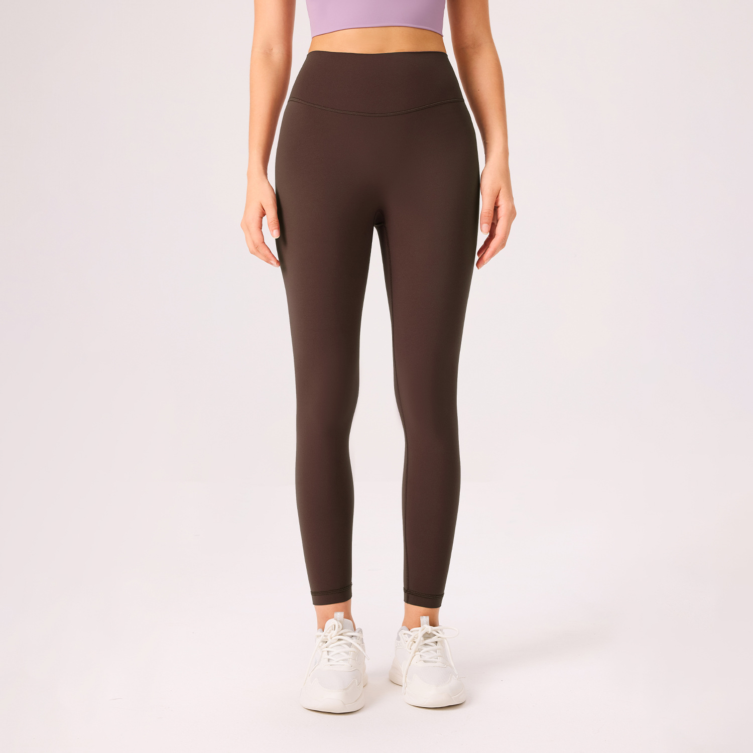 Pantalones de yoga para mujer, nuevo modelo N66, leggings deportivos ajustados de cintura alta de Lycra, levanta glúteos, para correr y hacer Pilates, ideales para hacer ejercicio al aire libre.