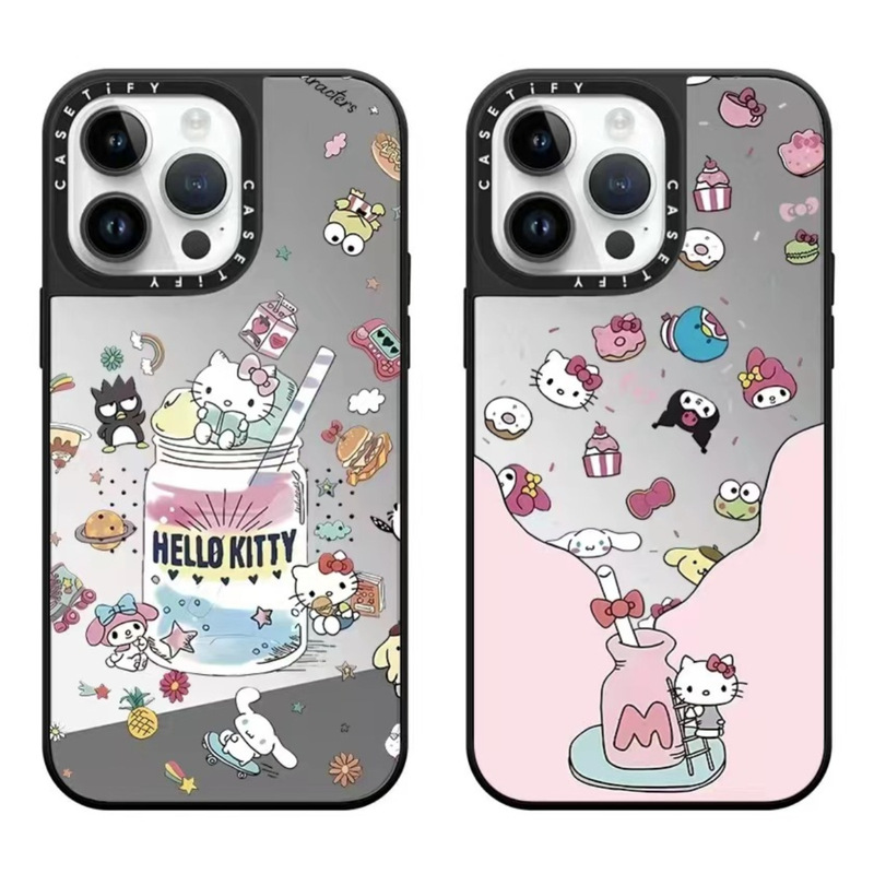 Cs Co-Branded Hello Kitty Cute Cartoon Magnetic Case for iPhone 15 16Promax