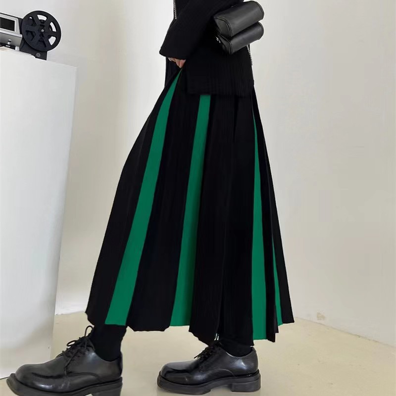 Black and green colors