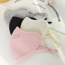 透气孔防闷德绒口罩 冬季保暖3D立体复合奥粒绒骑行防寒面罩批发