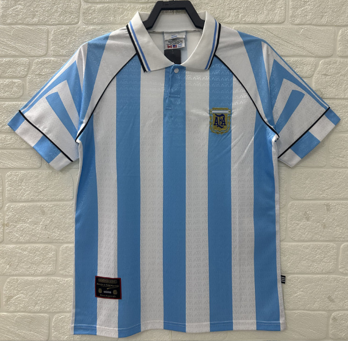 Camiseta de Brasil de manga corta retro 2002 Francia Chelsea Argentina Santas Portugal Camiseta de fútbol AC Milan