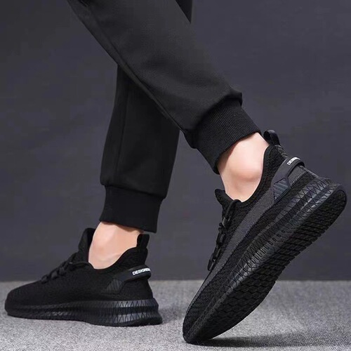 New men's mesh breathable sports shoes, stylish versatile fashion casual coconut shoes, student running shoes