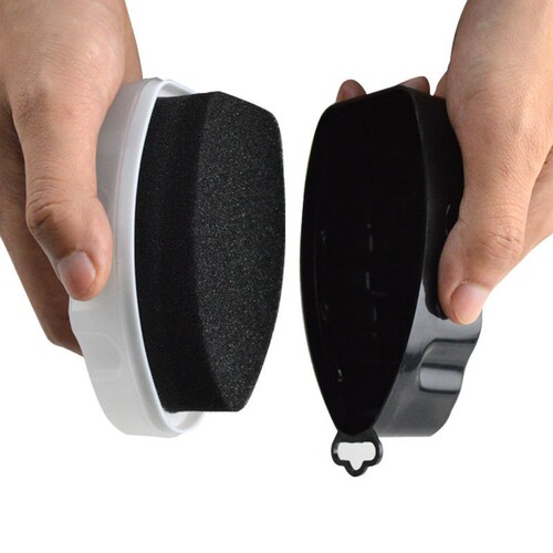 Jiefu Shi oil storage leather care wipe lazy shoe polish sofa leather bag quick brightening sponge cleaning polish shoe polish