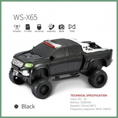 WS-X65 オフロードピックアップトラックモデル Bluetooth スピーカーサブウーファーワイヤレスオーディオギフト外国貿易スピーカー在庫あり