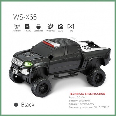 WS-X65 オフロードピックアップトラックモデル Bluetooth スピーカーサブウーファーワイヤレスオーディオギフト外国貿易スピーカー在庫あり|undefined