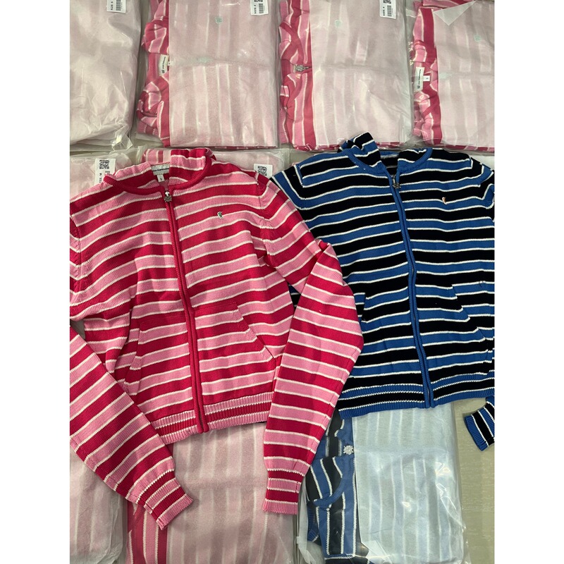 25ss Nanyou Haute Couture/Boutique Niche UR Matchman Graffiti Style Ins-style Striped Zipper Hoodie Jacket