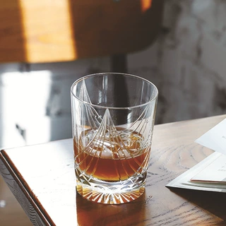 定制奢华欧式手工雕刻水晶玻璃杯会所洋酒杯威士忌杯波本烈酒杯