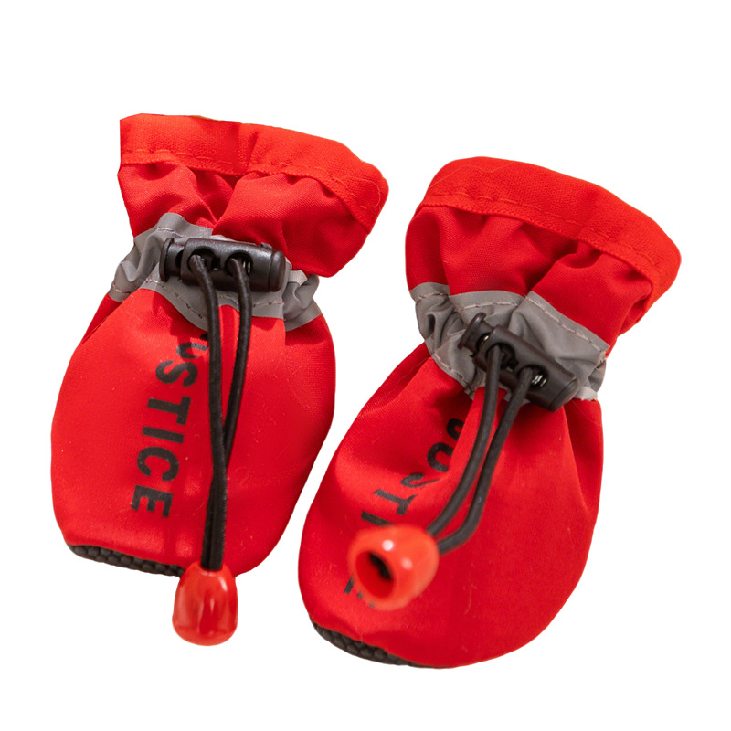 Otoño y invierno inglés colorido calentamiento zapatos suaves antideslizantes y resistentes al desgaste para perros de mascotas zapatos para perros pequeños y medianos