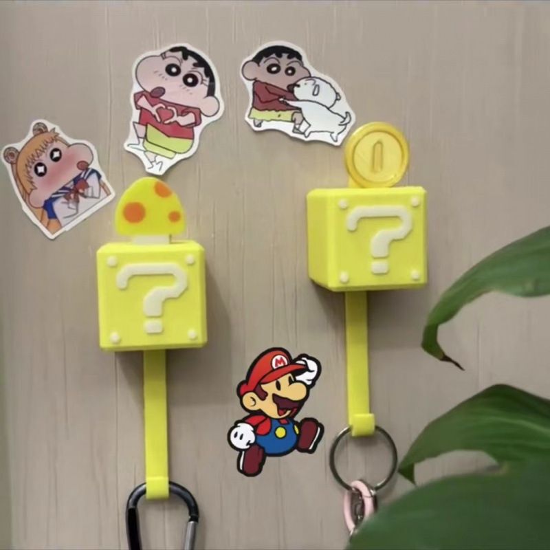 3D printing cross-border Mario key hanger key box pendant cartoon funny toy refrigerator magnets creative