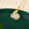 Rabbit, advanced necklace, pendant jade for St. Valentine's Day, high-quality style, Birthday gift