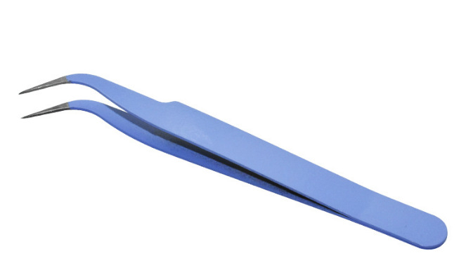 새로운 스테인레스 스틸 길이 110mm 연보라색 곡선 팁 (특수 팁)