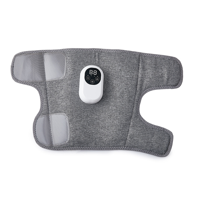 Cruz-Frontera de pierna automática músculo masajeador de calefacción aire presión airbag amasando rodilla pad masaje calefacción