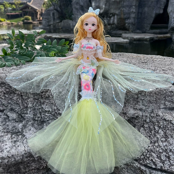 Diecai beauty mermaid yellow