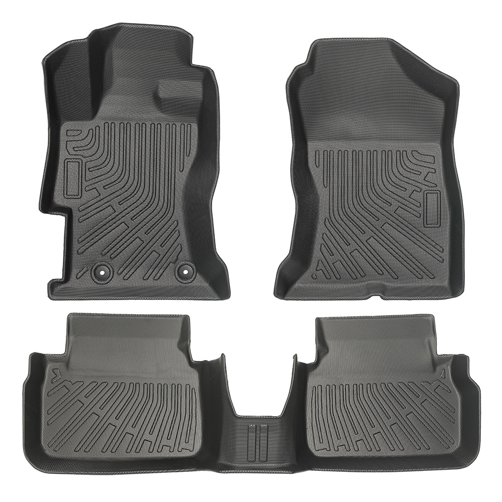 Para Subaru Crosstrek 2018 - 2023 TPE Foot Pads 3D All Weather Material Backpack Pads