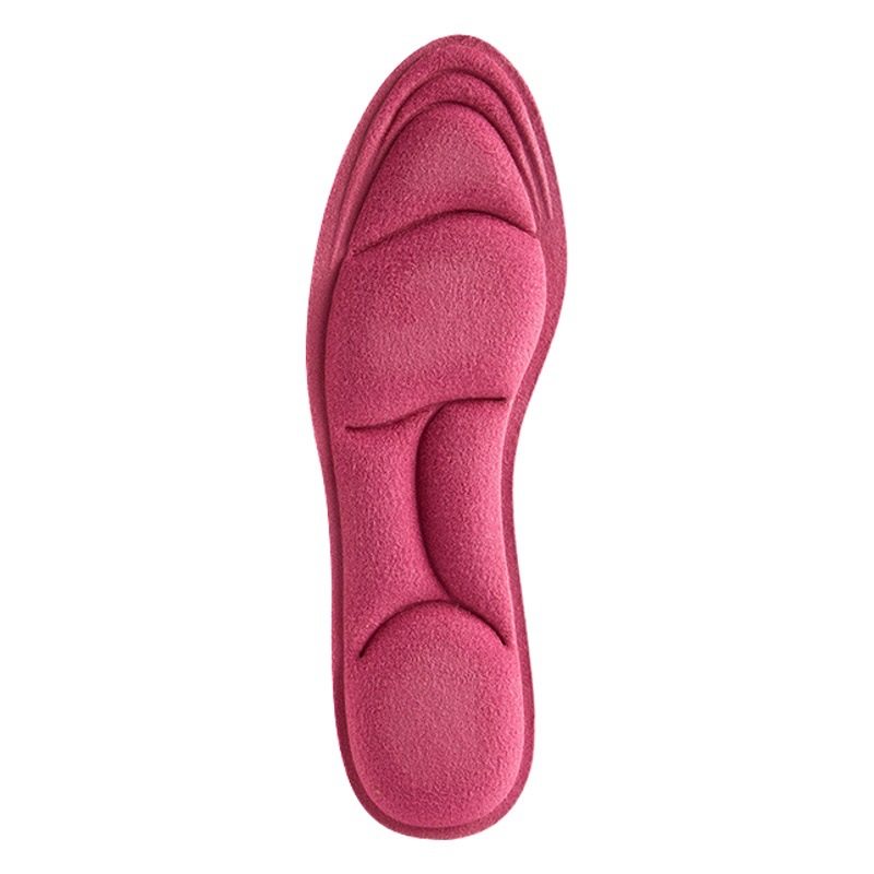 Invierno 5D masaje anti-dolor plantilla temperatura constante cálido ligero transpirable antibacteriano desodorante plantilla cálido artefacto para las mujeres