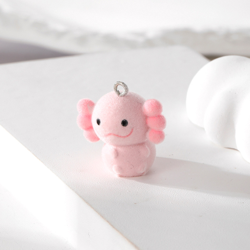 57g Weight Pendant Jewelry Making Type DIY Jewelry Accessories Classification 10 PCS/Package Quantity Resin, Flocking Material Animal Pattern All Seasons Season Epoxy Design Cartoon Style, Cute Style 10 PCS/Package Resin Flocking Animal Pendant 6