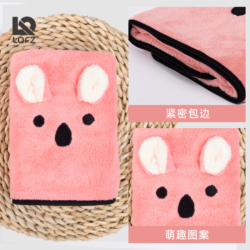 Coral polar Toalla de baño adulto estilo fuerte absorbente de secado rápido lindo Toalla de baño Bebé Hogar regalo envoltura toalla Toalla de baño al por mayor