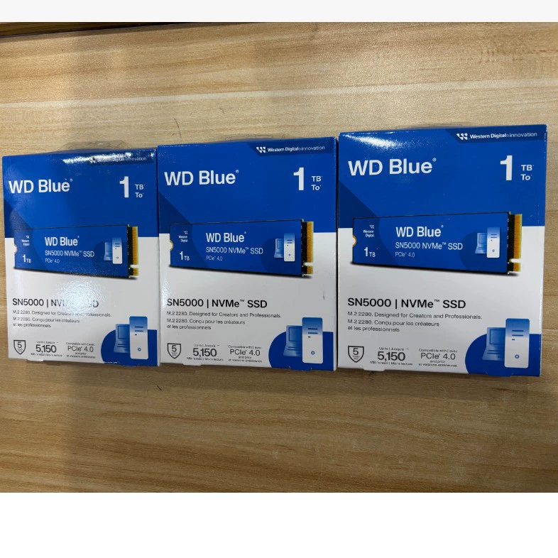 Твердотельный накопитель WD Western Digital Blue Disk SN5000 1 ТБ M.2 NVME