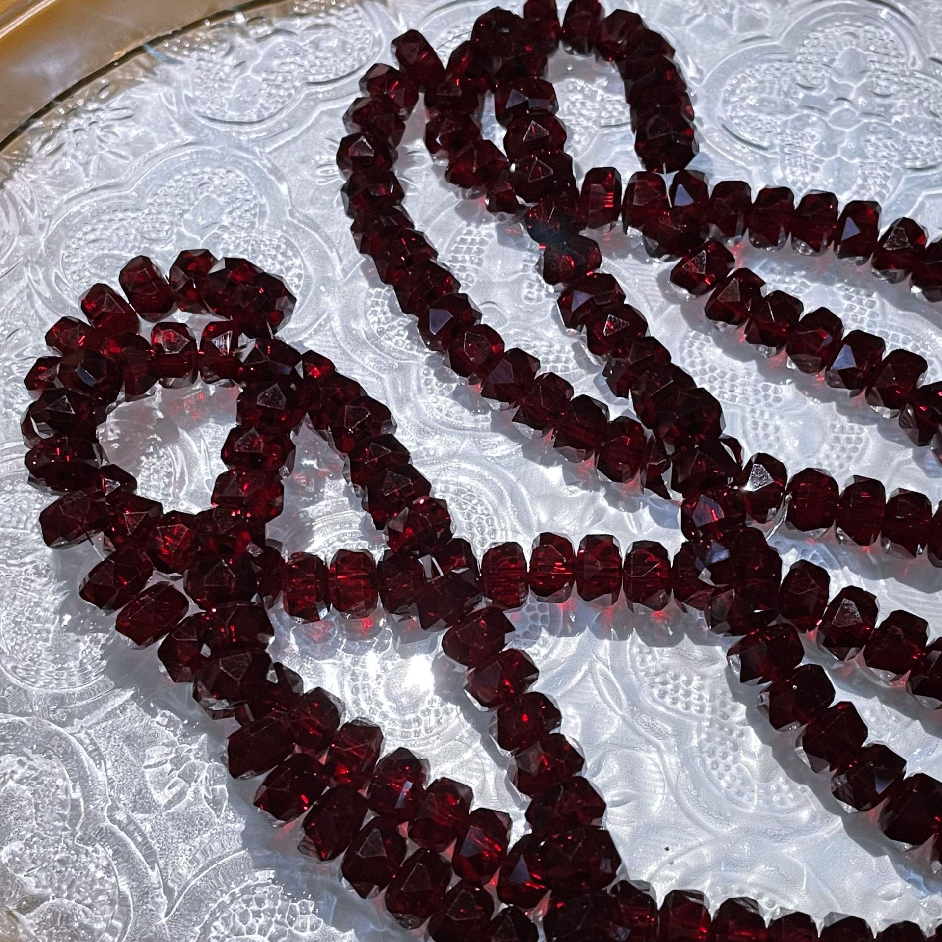 8mm Rainbow Wheel Jingjing Diy Jewelry Este embrión Vidrio Cristal Jewelry Pulsera Collar Moda Jewelry Accesorios dispersos