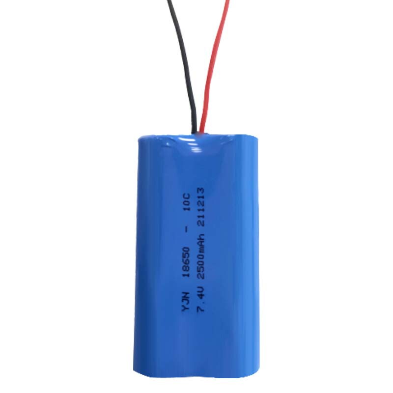 18650リチウム電池パック7.4v 2500mahリチウム電池は無線エアポンプ予備電源に適している|undefined
