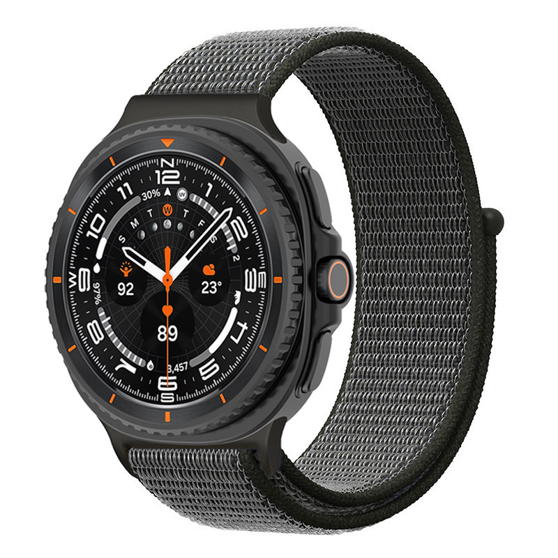 适用三星watch8手表带Galaxy watch8Classic魔术贴回环式尼龙表带|undefined