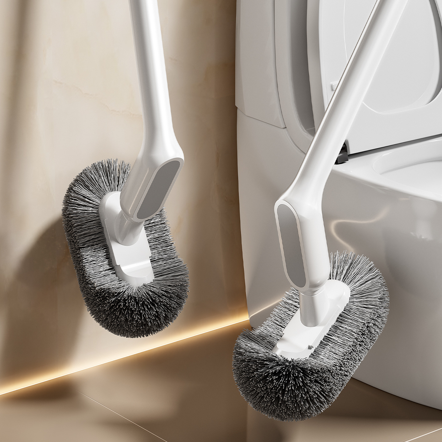 Toilet Brush Household No Dead Corner Bathroom Brush Toilet Cleaning Brush Wall Hanging Toilet Special Brush Toilet Brush