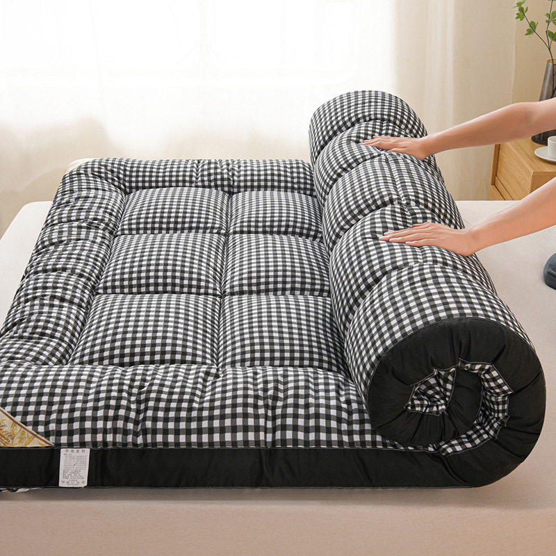 Feather Velvet Soft Mattress Student Dormitory Single Bed Mattress Foldable Thickened Double Bed Mattress Tatami Mattress