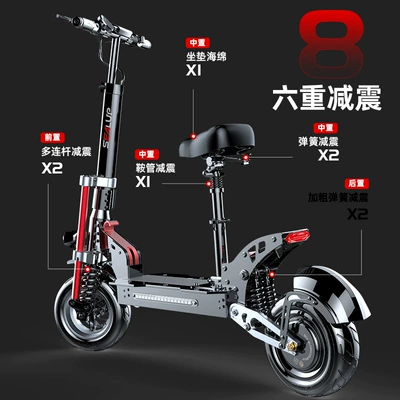 Manufacturers new mini scooter: Qatlanan elektrik skuterlər