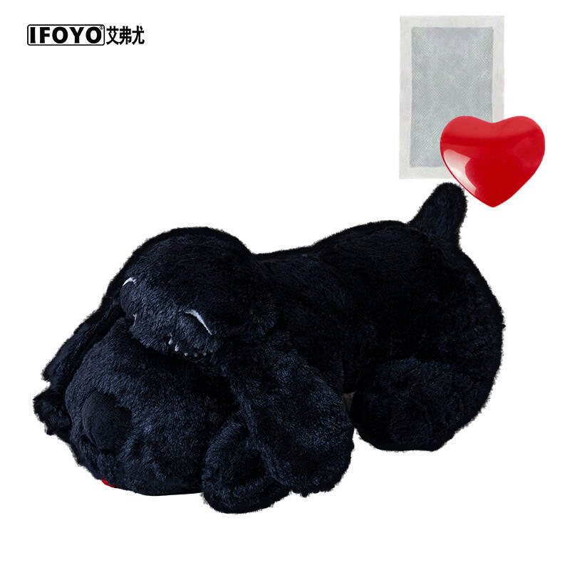 Juguete de confort para mascotas, éxito de ventas transfronterizo, compañero para la ansiedad del perro, simulación de latido del corazón, peluche al por mayor para perros pequeños