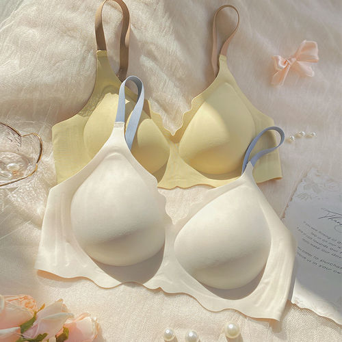 New style large bust to small bust underwear for women, summer thin push-up bra with side support to prevent sagging, 