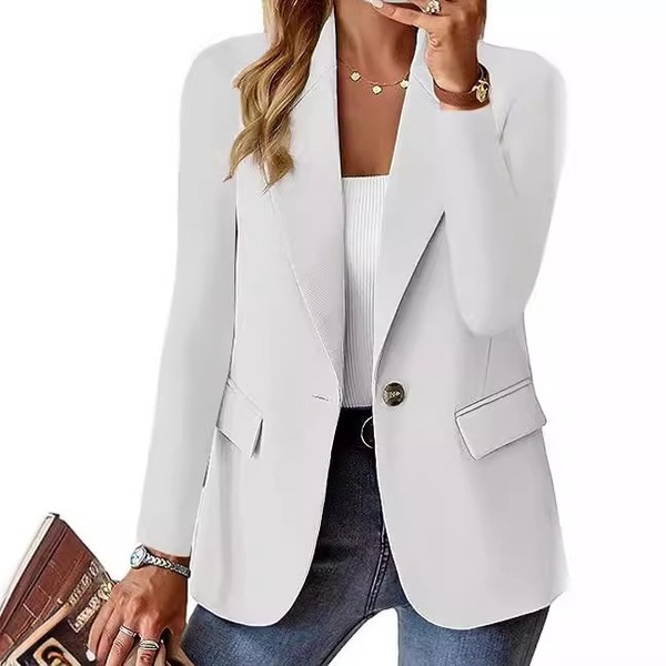 Autumn solid color long-sleeve