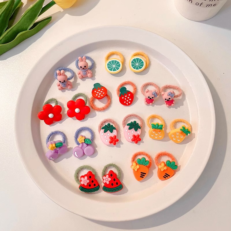 La cuerda del lazo del pelo del bebé la banda del pelo del pulgar de los niños tocado cuerda del pelo del bebé la niña no duele los accesorios del pelo de las muchachas de la banda de goma del pelo