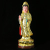 Xiang Zhangmu carving Dripping Guanyin Bodhisattva Gold SongZi a buddism godness guanyin West Trinity South China Sea Kannon Buddha statue wholesale