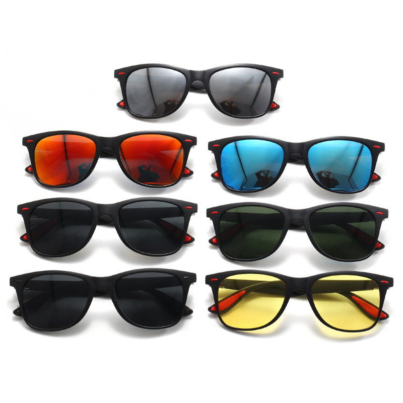 Óculos de sol masculinos clássicos para dirigir pesca proteção uv_voghion.com