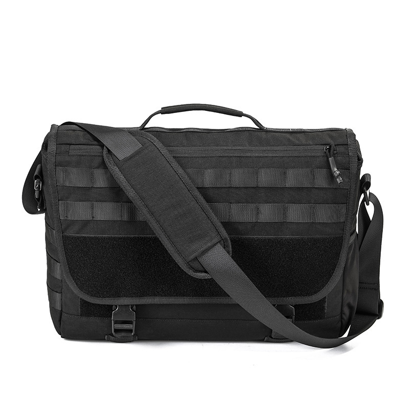 Cross-Border Wholesale Hot-Selling Multifunctional Tactical Stowable Laptop Bag with Molle Webbing