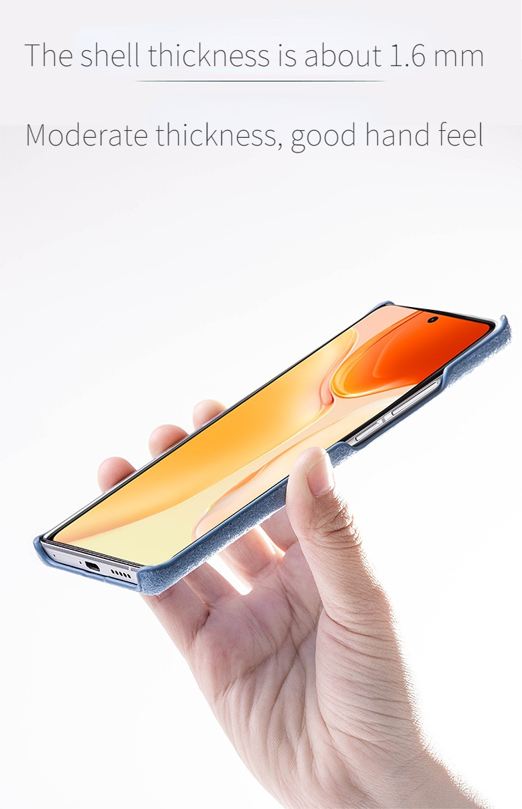 Ốp lưng da lộn cho iPhone 13 Pro, 12 Pro Max, 11, 14 – vỏ bảo vệ mềm mại, chống sốc — Màu đen, Màu cam, Màu xanh lá, Màu xanh đậm chi tiết 8