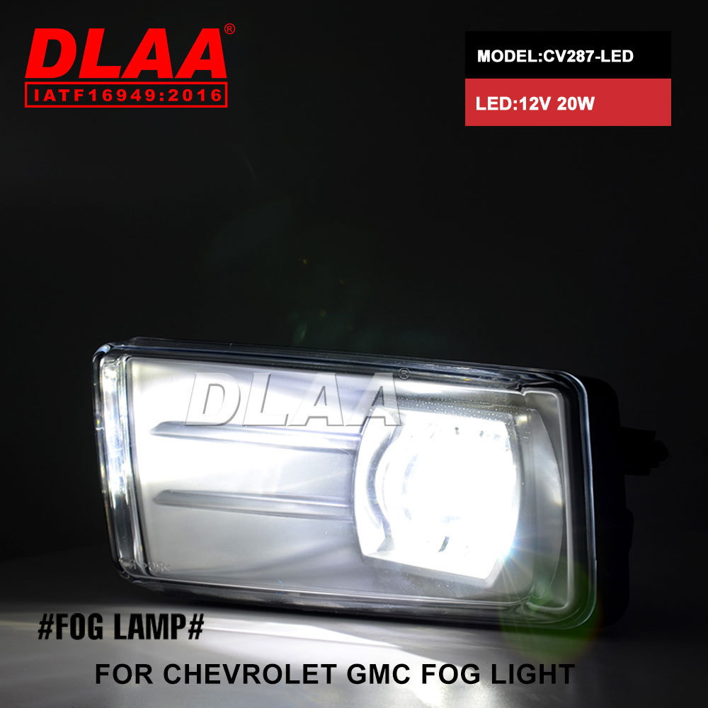 Aplicable a Chevrolet GMC Chevrolet equinox seguro delantero conjunto de lámpara de niebla delantera halógeno luz de viaje diurna