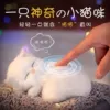 Pure white cat sleeping mat (meowing + plush mat) ~ limited time special offer, grab it now